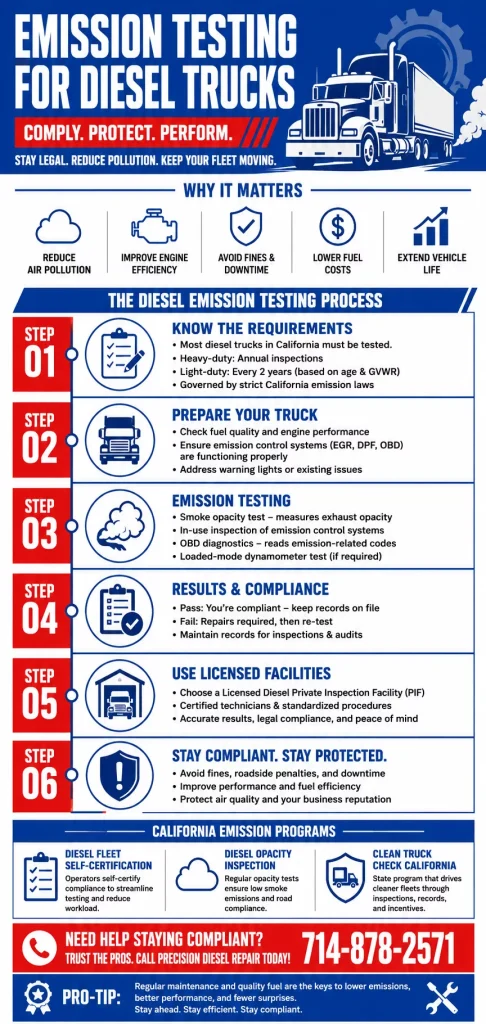 Understanding Emission Testing for Diesel Trucks, Choose The Pros 1 Understanding Emission Testing for Diesel Trucks, Choose The Pros