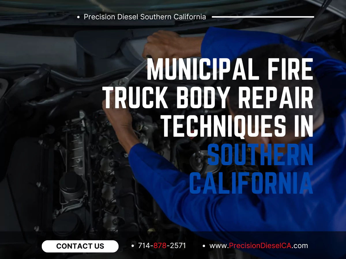Municipal Fire Truck Body Repair Techniques in Southern California