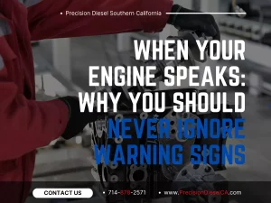 When Your Engine Speaks: Why You Should Never Ignore Warning Signs