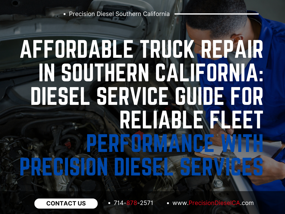 Affordable Truck Repair in Southern California: Diesel Service Guide for Reliable Fleet Performance with Precision Diesel Services