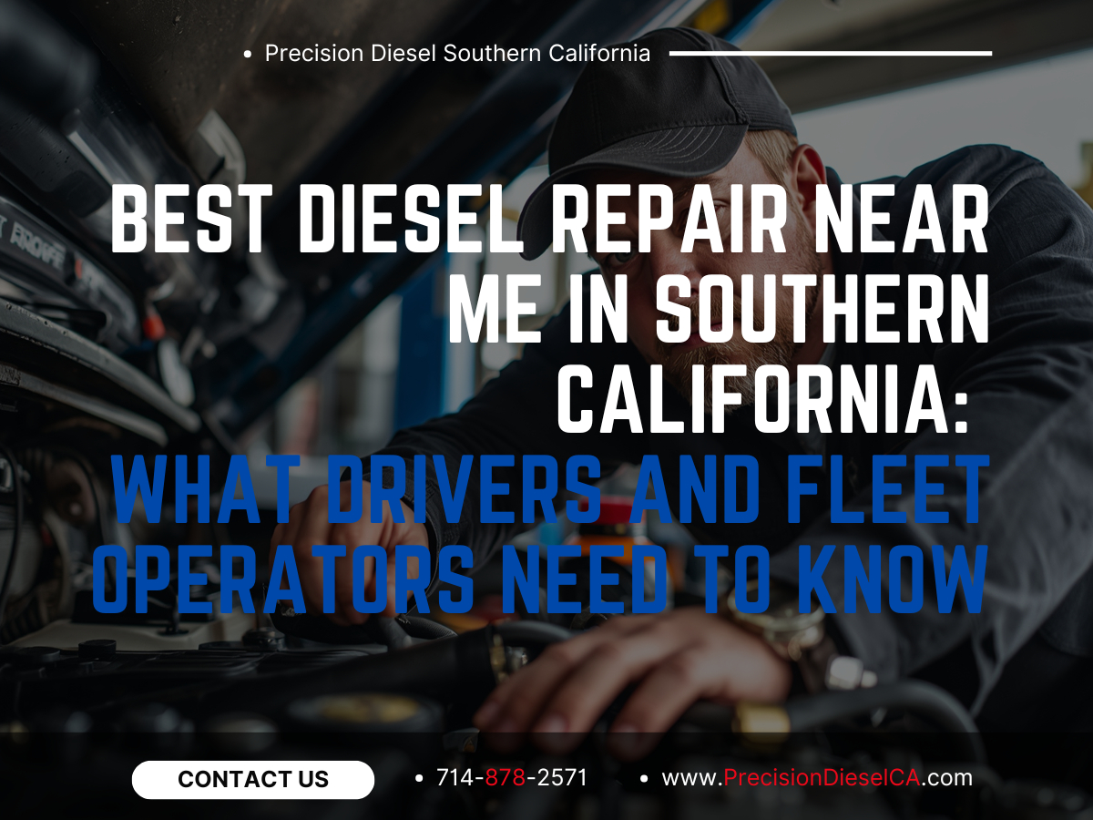 Best Diesel Repair Near Me in Southern California: What Drivers and Fleet Operators Need to Know