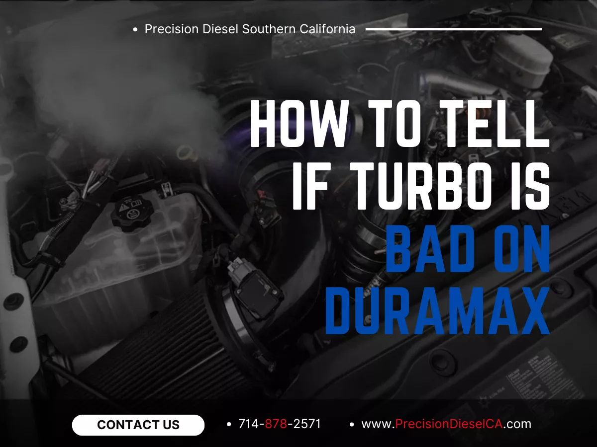 how to tell if turbo is bad on duramax