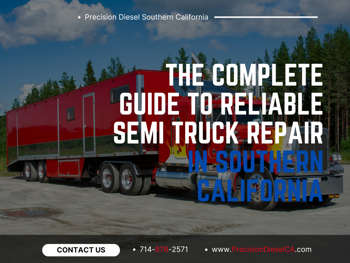 The Complete Guide to Reliable semi truck repair in Southern California