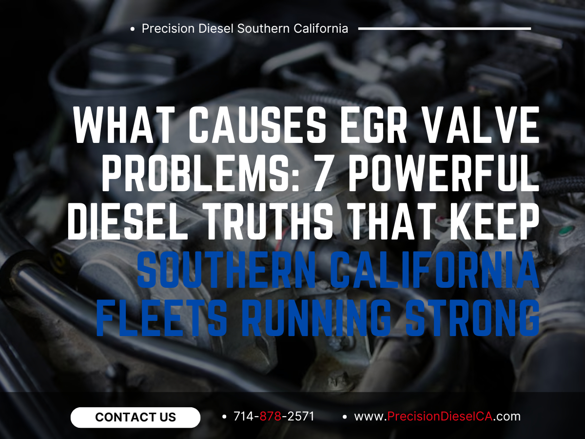 What Causes EGR Valve Problems: 7 Powerful Diesel Truths That Keep Southern California Fleets Running Strong