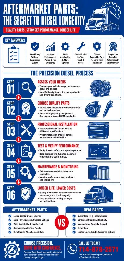 Aftermarket Parts: The Secret to Diesel Longevity 1 aftermarket parts the secret to diesel longevity