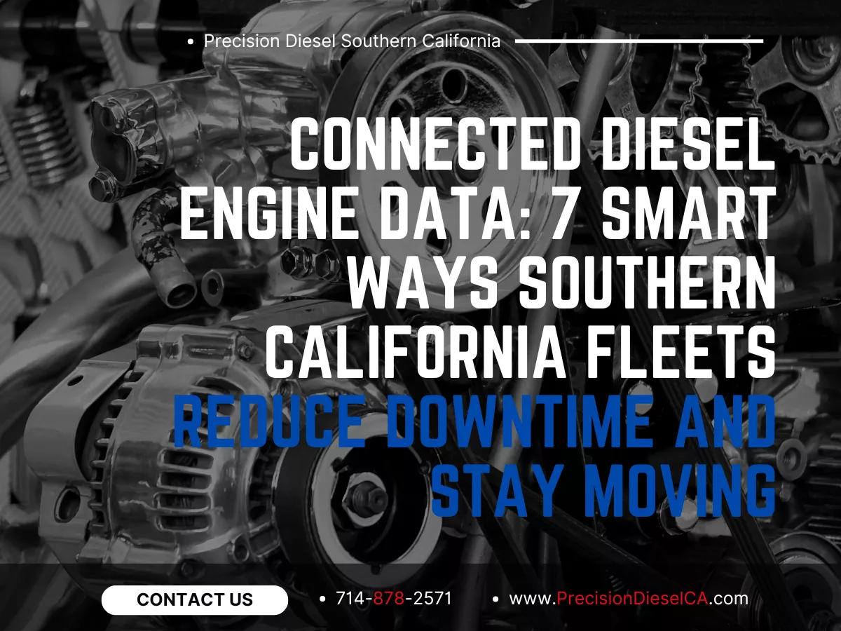 Connected Diesel Engine Data: 7 Smart Ways Southern California Fleets Reduce Downtime and Stay Moving