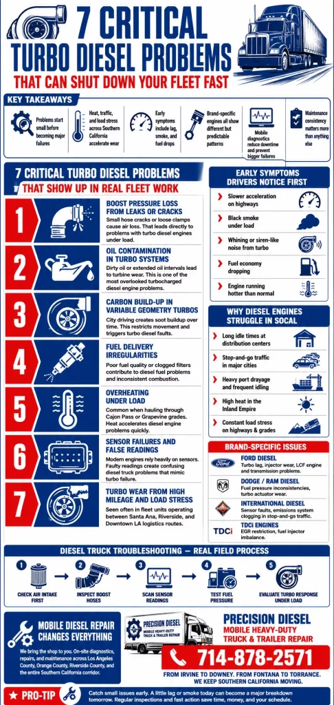 7 Critical Turbo Diesel Problems That Can Shut Down Your Fleet Fast 1 Critical Turbo Diesel Problems That Can Shut Down Your Fleet Fast