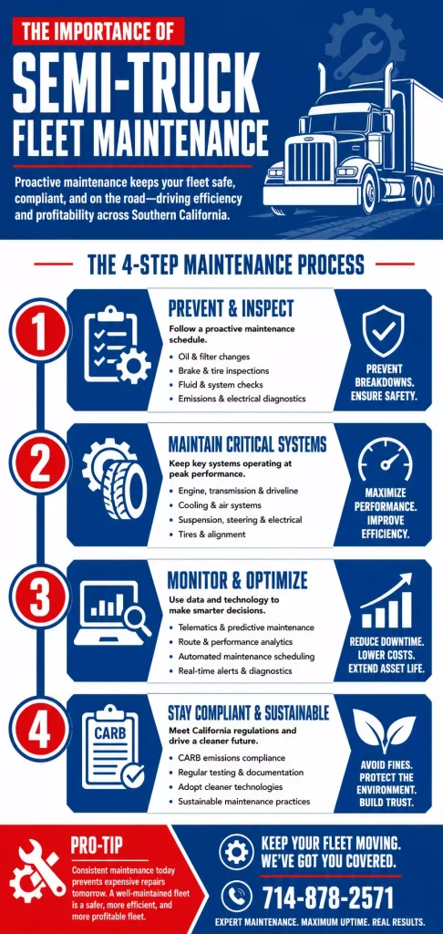 The Importance of Semi-Truck Fleet Maintenance 1 The Importance of Semi-Truck Fleet Maintenance