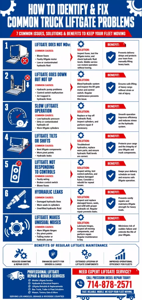 How to Identify and Fix Common Truck Liftgate Problems 1 truck liftgate problems