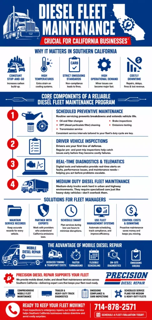Why Diesel Fleet Maintenance Is Crucial for California Businesses 1 Why Diesel Fleet Maintenance Is Crucial for California Businesses usa