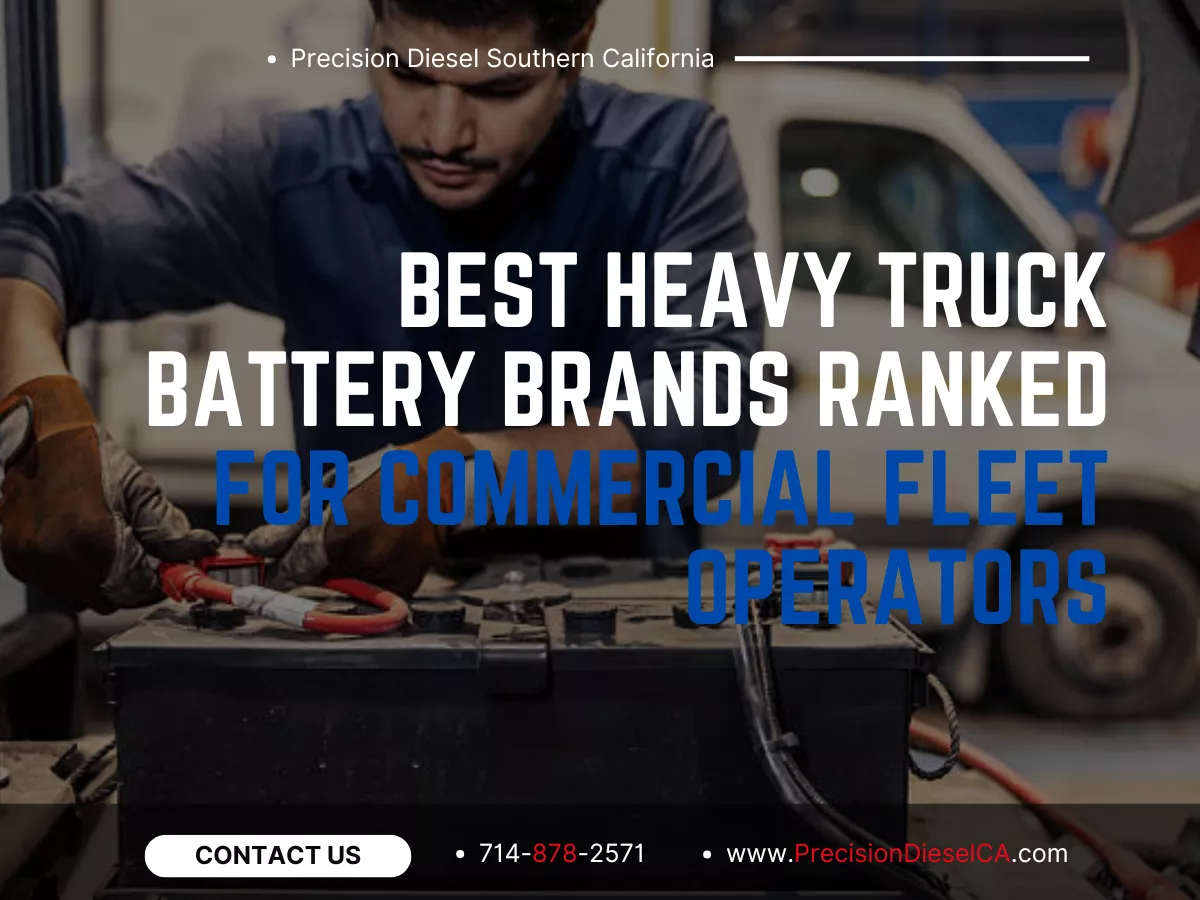 Best Heavy Truck Battery Brands Ranked for Commercial Fleet Operators