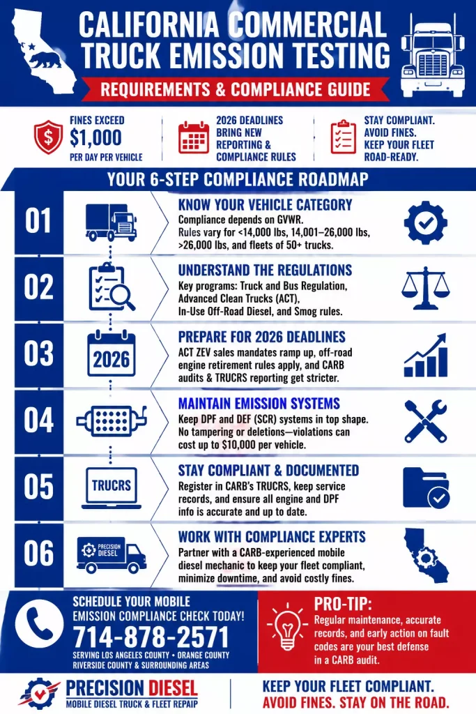 California Commercial Truck Emission Testing Requirements and Compliance Guide 1 California Commercial Truck Emission Testing