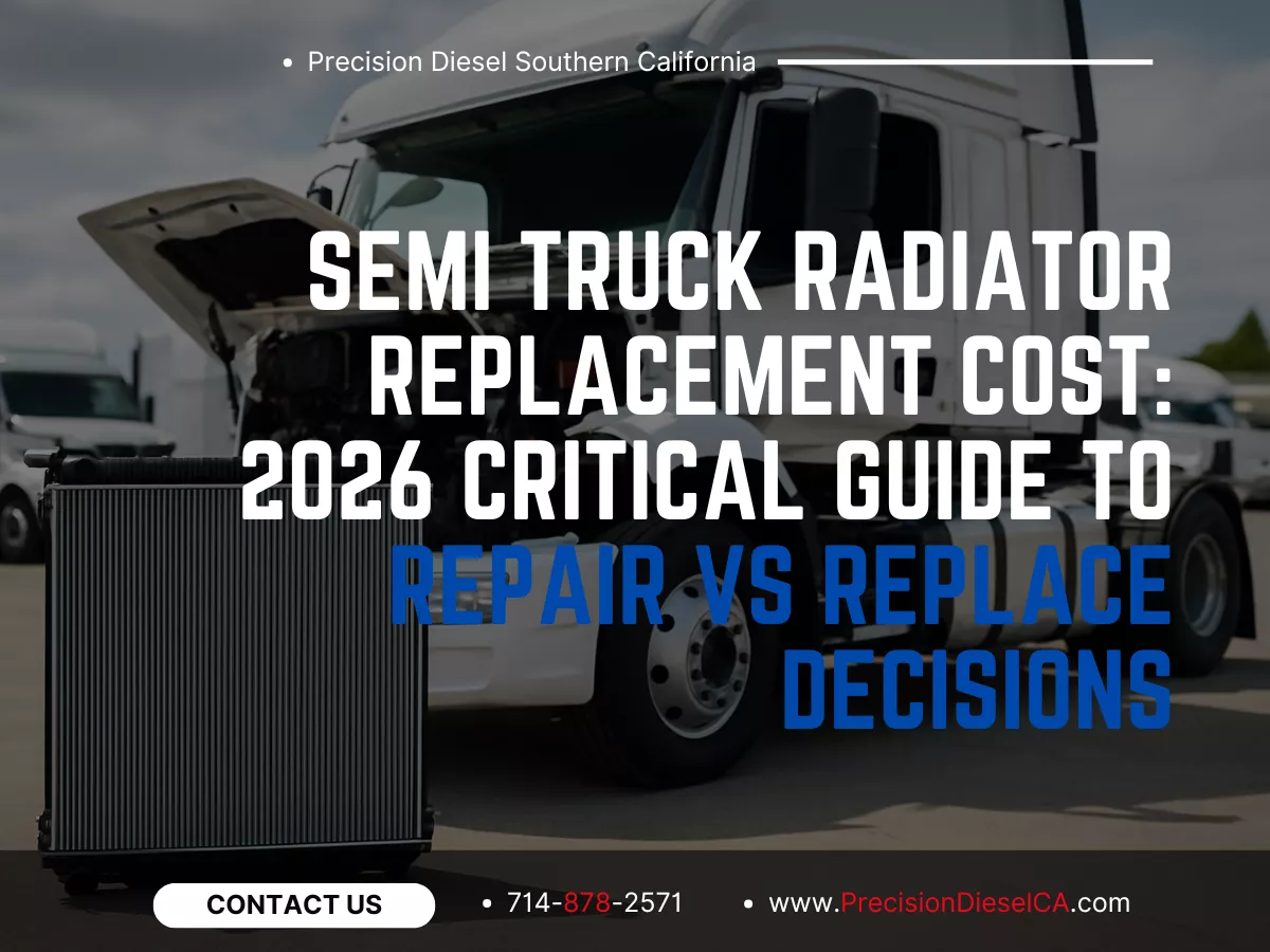 Semi Truck Radiator Replacement Cost: 2026 Critical Guide to Repair vs Replace Decisions